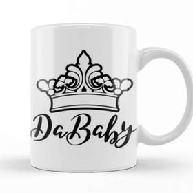 Baskı Dükkanı Dababy Hip Hop Rap Logo Kupa