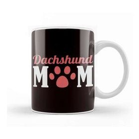 Baskı Dükkanı Dachshund Mom Paw Puppy Wiener Sausage Dog Breed Kupa Bardak