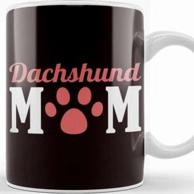 Baskı Dükkanı Dachshund Mom Paw Puppy Wiener Sausage Dog Breed Kupa Bardak