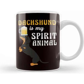 Baskı Dükkanı Dachshund My Spirit Animal Wiener Sausage Puppy Kupa