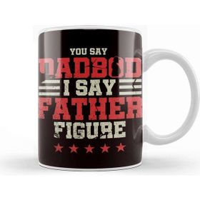 Baskı Dükkanı Dad Bod Papa Daddy Figure Dad Father Stepdad Husband Family Kupa