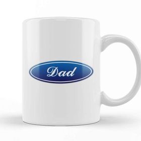 Baskı Dükkanı Dad Ford Logo Kupa