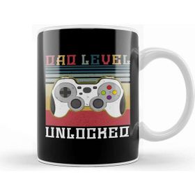 Baskı Dükkanı Dad Level Unlocked Gaming New Dad Baby Announcement Fathers Day Kupa