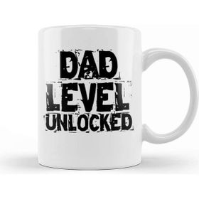 Baskı Dükkanı Dad Level Unlocked Gaming New Dad Baby Announcement Fathers Day Kupa