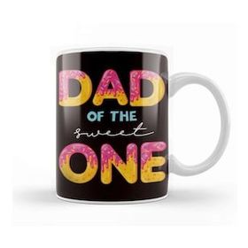 Baskı Dükkanı Dad of the Sweet One Baby Son Daughter Father Daddy Papa Kupa Bardak