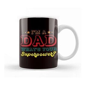 Baskı Dükkanı Dad Power Daddy Papa Poppa Husband Father Stepdad Family Kupa
