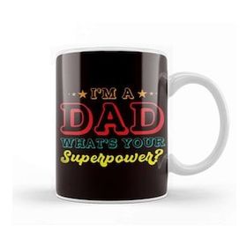 Baskı Dükkanı Dad Power Daddy Papa Poppa Husband Father Stepdad Family Kupa