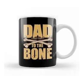 Baskı Dükkanı Dad to the Bone Funny Dad Pun Father S Day Joke Kupa Bardak