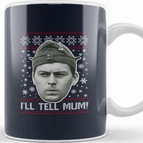 Baskı Dükkanı Dads Army Pike Tell Mum Christmas Knit Pattern Kupa