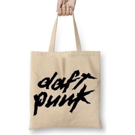 Baskı Dükkanı Daft Punk 04 Bez Kadın Günlük Çanta