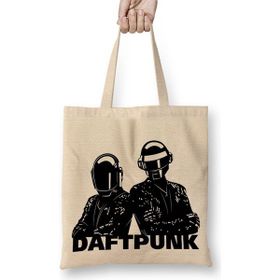Baskı Dükkanı Daft Punk Bez Çanta