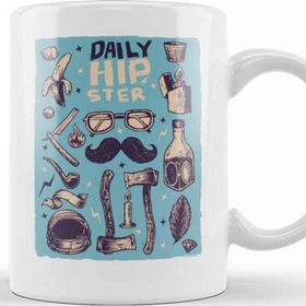 Baskı Dükkanı Daily Hipster Kupa Bardak