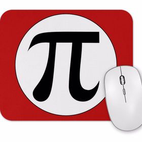 Baskı Dükkanı Daire Pi Sayısı Mouse Pad