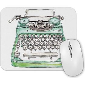 Baskı Dükkanı Daktilo Mouse Pad