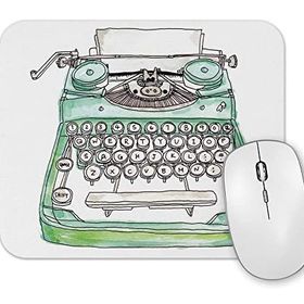 Baskı Dükkanı Daktilo Mouse Pad