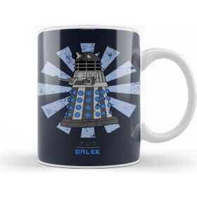 Baskı Dükkanı Dalek Retro Japanese Dr Who Kupa