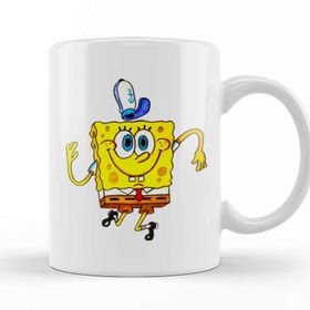 Baskı Dükkanı Dancing Bob Süngerbob Kupa