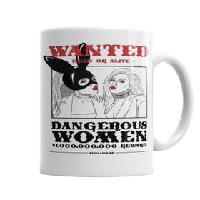 Baskı Dükkanı Dangerous Women Sihirli Porselen Kupa