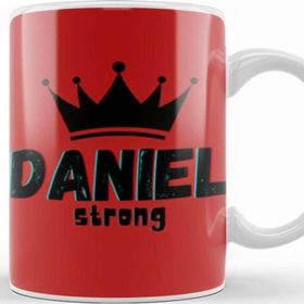 Baskı Dükkanı Daniel Name Personalized Custom Design Gift Baby Gift For Him Kupa