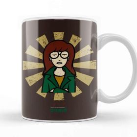 Baskı Dükkanı Daria Retro Japanese Kupa Bardak