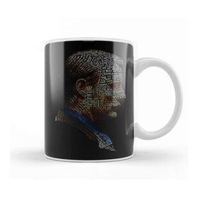 Baskı Dükkanı Dark Hannibal Typography Kupa