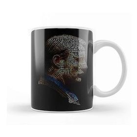 Baskı Dükkanı Dark Hannibal Typography Kupa