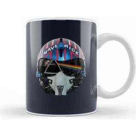 Baskı Dükkanı Dark Side Of The Maverick Helmet Top Gun Kupa