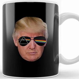 Baskı Dükkanı Dark Side Of The President Donald Trump Kupa