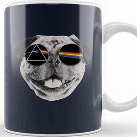 Baskı Dükkanı Dark Side Of The Pug Kupa