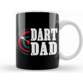 Baskı Dükkanı Dart Dad Darts Player Father Dartboard Target Bullseye Kupa