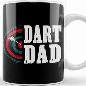 Baskı Dükkanı Dart Dad Darts Player Father Dartboard Target Bullseye Kupa