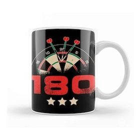 Baskı Dükkanı Dartboard Arrow Darts Player 180 Bullseye Target Dartist Kupa