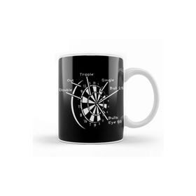 Baskı Dükkanı Dartboard Bullseye Darts Player Dart Board Arrow Throwing Kupa