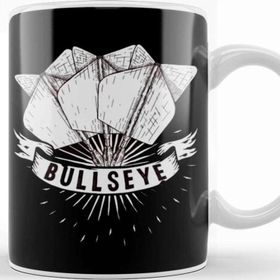 Baskı Dükkanı Dartboard Bullseye Darts Player Dart Board Arrow Throwing Kupa
