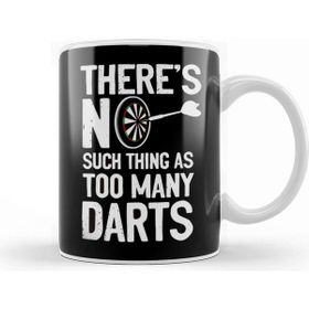 Baskı Dükkanı Dartboard Darts Player Bullseye Dartist Dart Board Arrow Aim Kupa