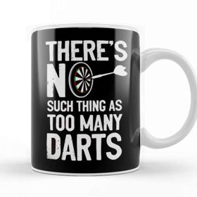 Baskı Dükkanı Dartboard Darts Player Bullseye Dartist Dart Board Arrow Aim Kupa
