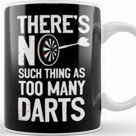 Baskı Dükkanı Dartboard Darts Player Bullseye Dartist Dart Board Arrow Aim Kupa