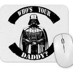 Baskı Dükkanı Darth Vader Daaddy Mouse Pad