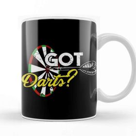 Baskı Dükkanı Darts Dartboard Bullseye Dartist Dart Board Team Throwing Kupa Bardak