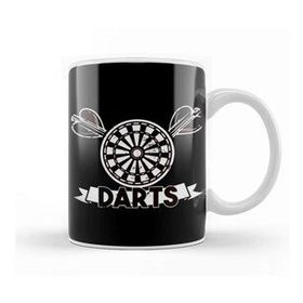 Baskı Dükkanı Darts Dartboard Dart Player Team Throwing Dartist Bullseye Kupa Bardak