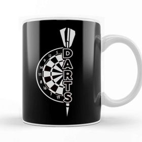 Baskı Dükkanı Darts Dartboard Dart Player Team Throwing Dartist Bullseye Kupa Bardak