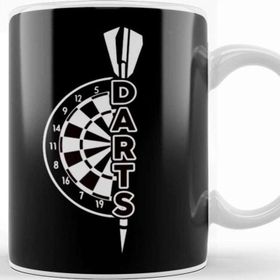 Baskı Dükkanı Darts Dartboard Dart Player Team Throwing Dartist Bullseye Kupa Bardak