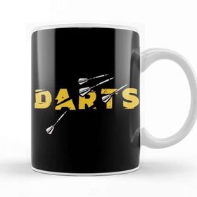 Baskı Dükkanı Darts Player Bullseye Dartist Dart Throwing Arrow Pub Sports Kupa Bardak