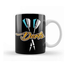 Baskı Dükkanı Darts Player Dartboard Arrow Dart Board Team Throwing Aim Kupa Bardak