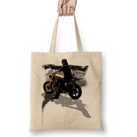 Baskı Dükkanı Daryl Dixon The Walking Dead Bez Kadın Günlük Çanta