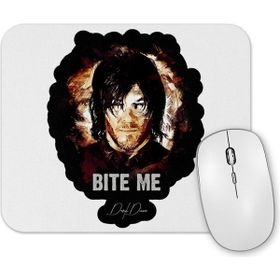 Baskı Dükkanı Daryl Dixon the Walking Dead Mouse Pad