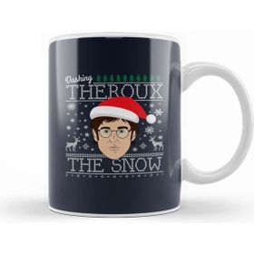 Baskı Dükkanı Dashing Theroux the Snow Louis Christmas Kupa Bardak