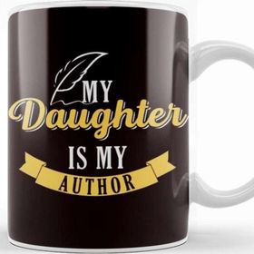 Baskı Dükkanı Daughter Author Writer Bookworm Book Novelist Blogging Story Kupa Bardak