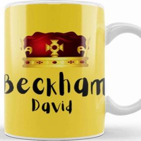 Baskı Dükkanı David Beckham Kupa