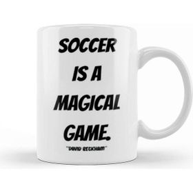Baskı Dükkanı David Beckham Quotes Gift Vintage Retro Rainbow Style Kupa Bardak